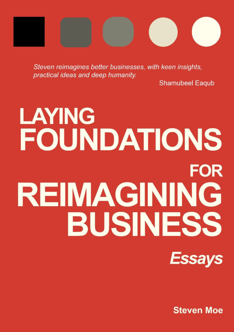 Laying Foundations for Reimagining Business: Essays