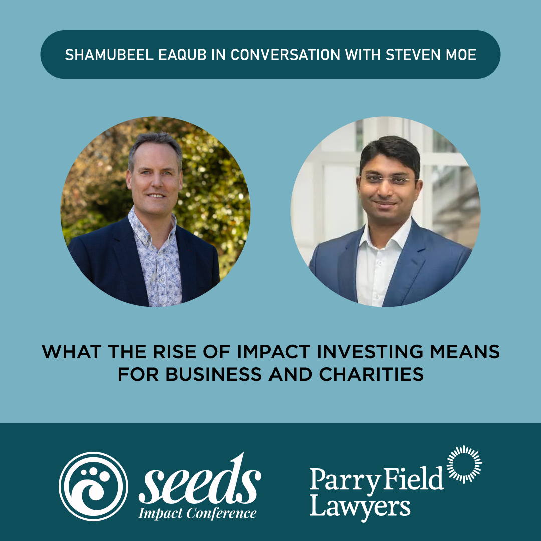 Shamubeel Eaqub in conversation with Steven Moe on Impact Investing