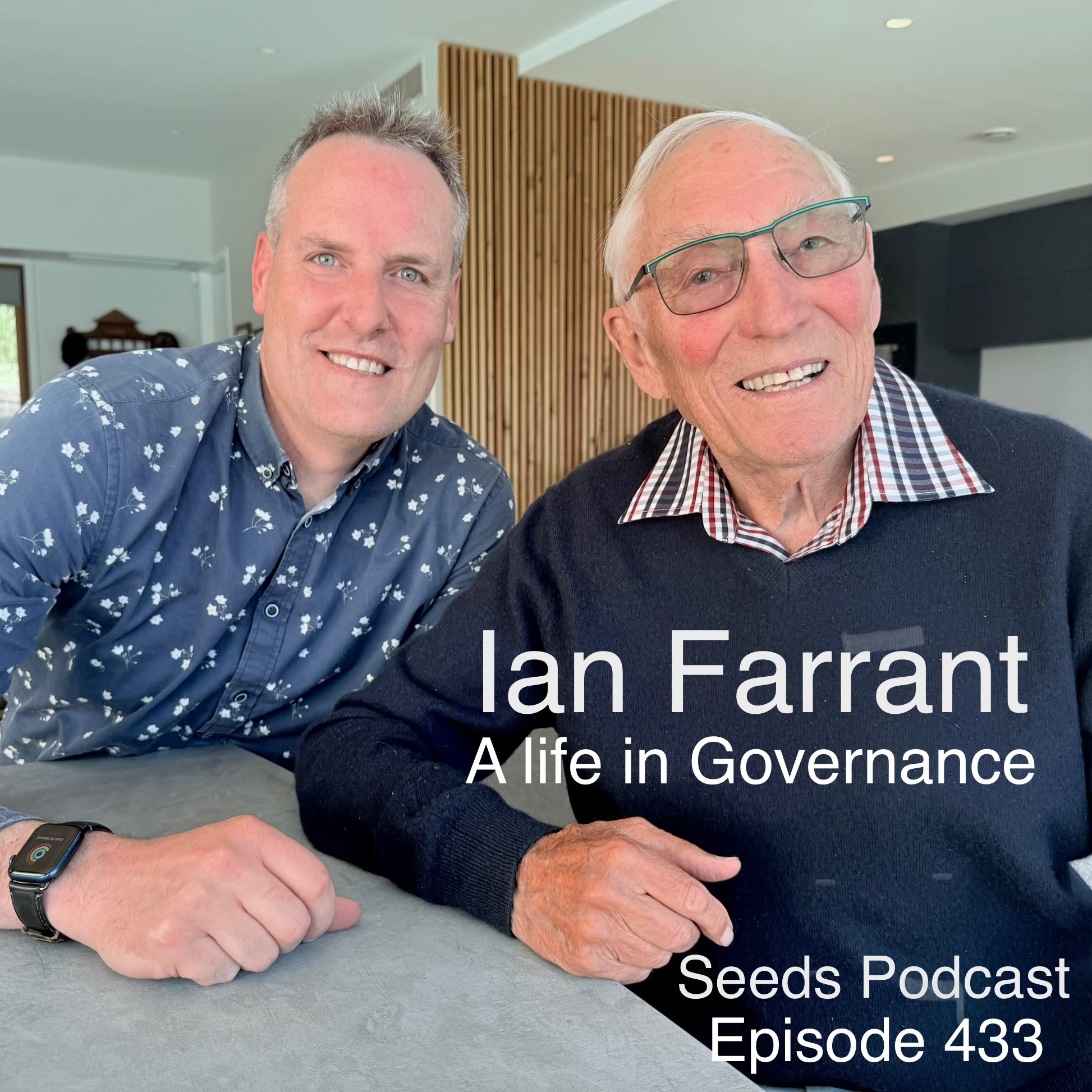 Ian Farrant on a lifetime of Governance learnings, memories of War Rations and the New Zealand Salmon Company