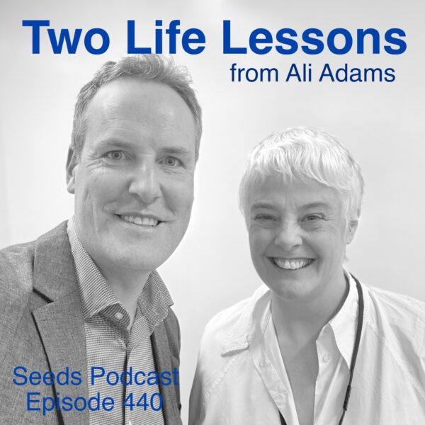 Two Life Lessons shared by Ali Adams