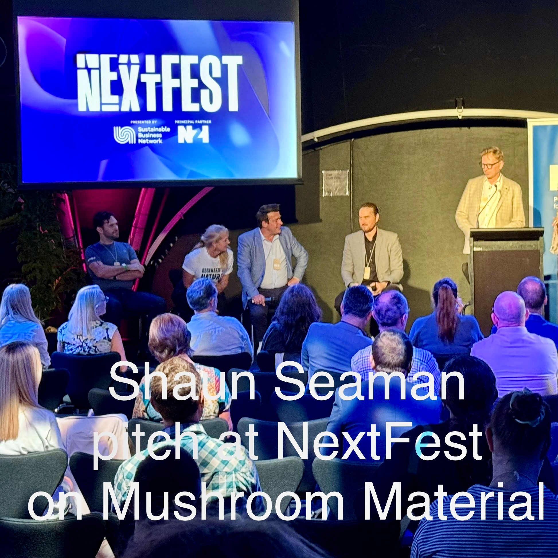 Shaun Seaman on Mushroom Material, the Next Fest 2025 pitch winner