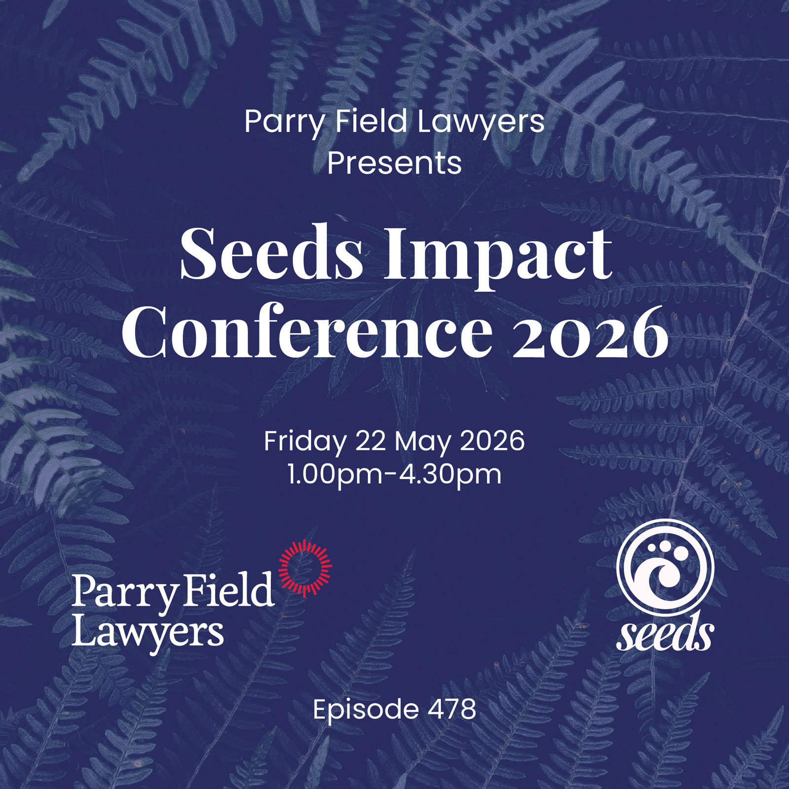 Seeds Impact Conference coming on 22 May!
