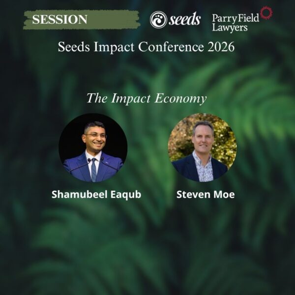 Shamubeel Eaqub on social change, cohesion, how we measure an economy and more at the Seeds Impact Conference