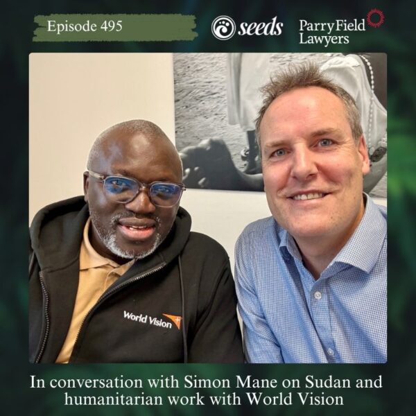 Simon Mane on the meaning of Community, working in Sudan and the Humanitarian Work of World Vision