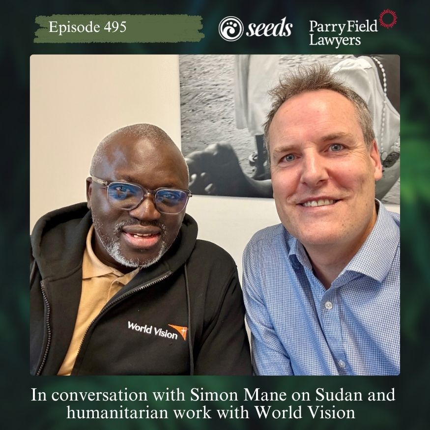 Simon Mane on the meaning of Community, working in Sudan and the Humanitarian Work of World Vision